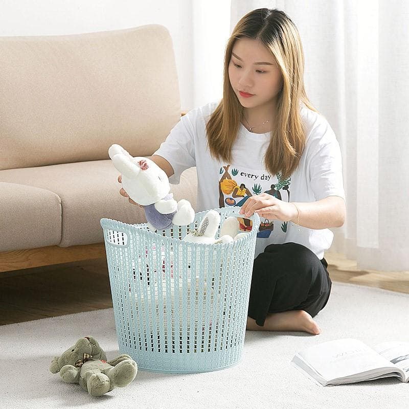 通気性抜群メッシュランドリーバスケット